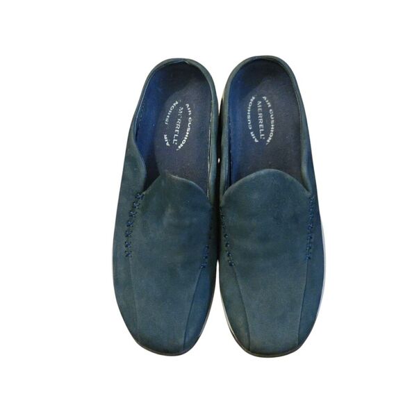 Merrell Primo Seam Mock Loafer Blue Suede Size 8 Gorp Core Outdoors Walking - Picture 1 of 8